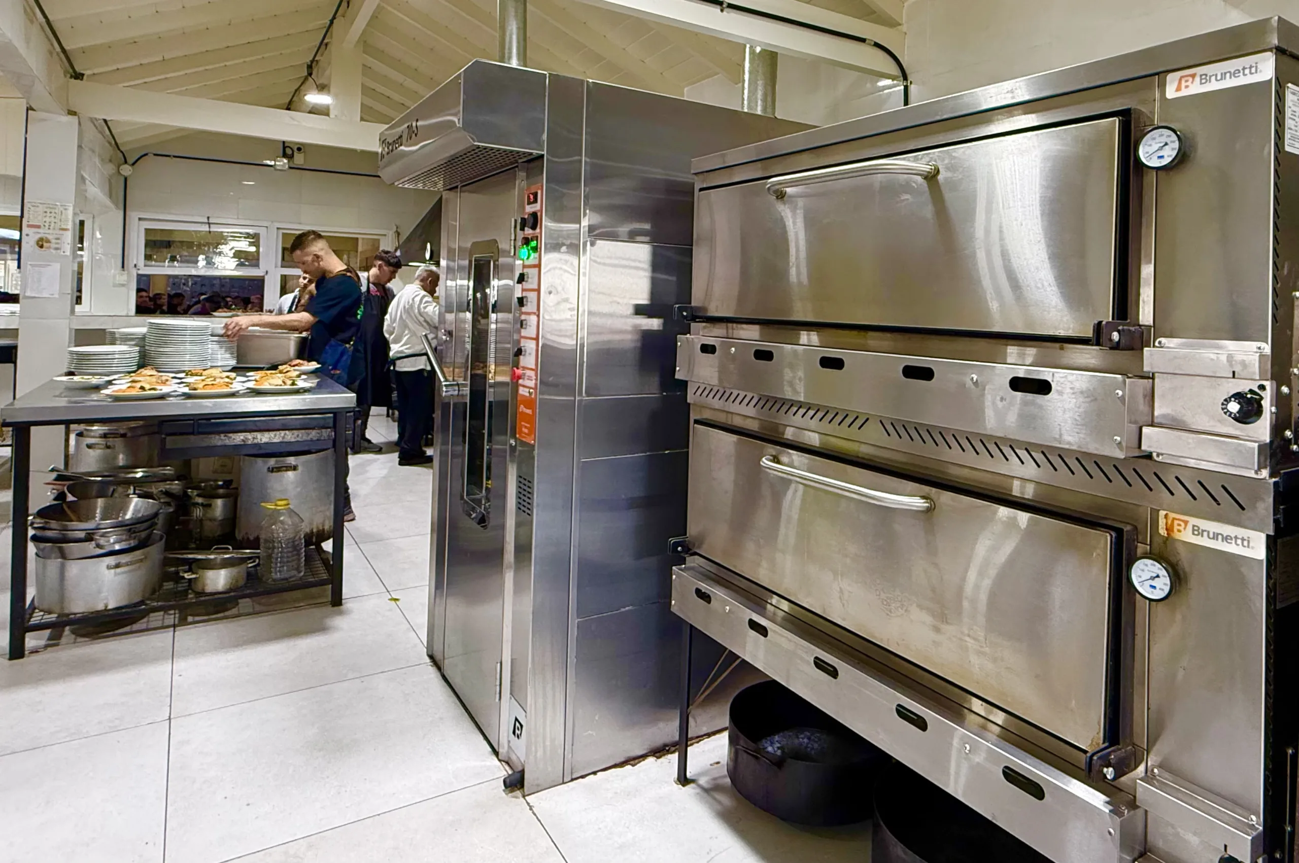 Cocina de las instalaciones de Fundación Eira
